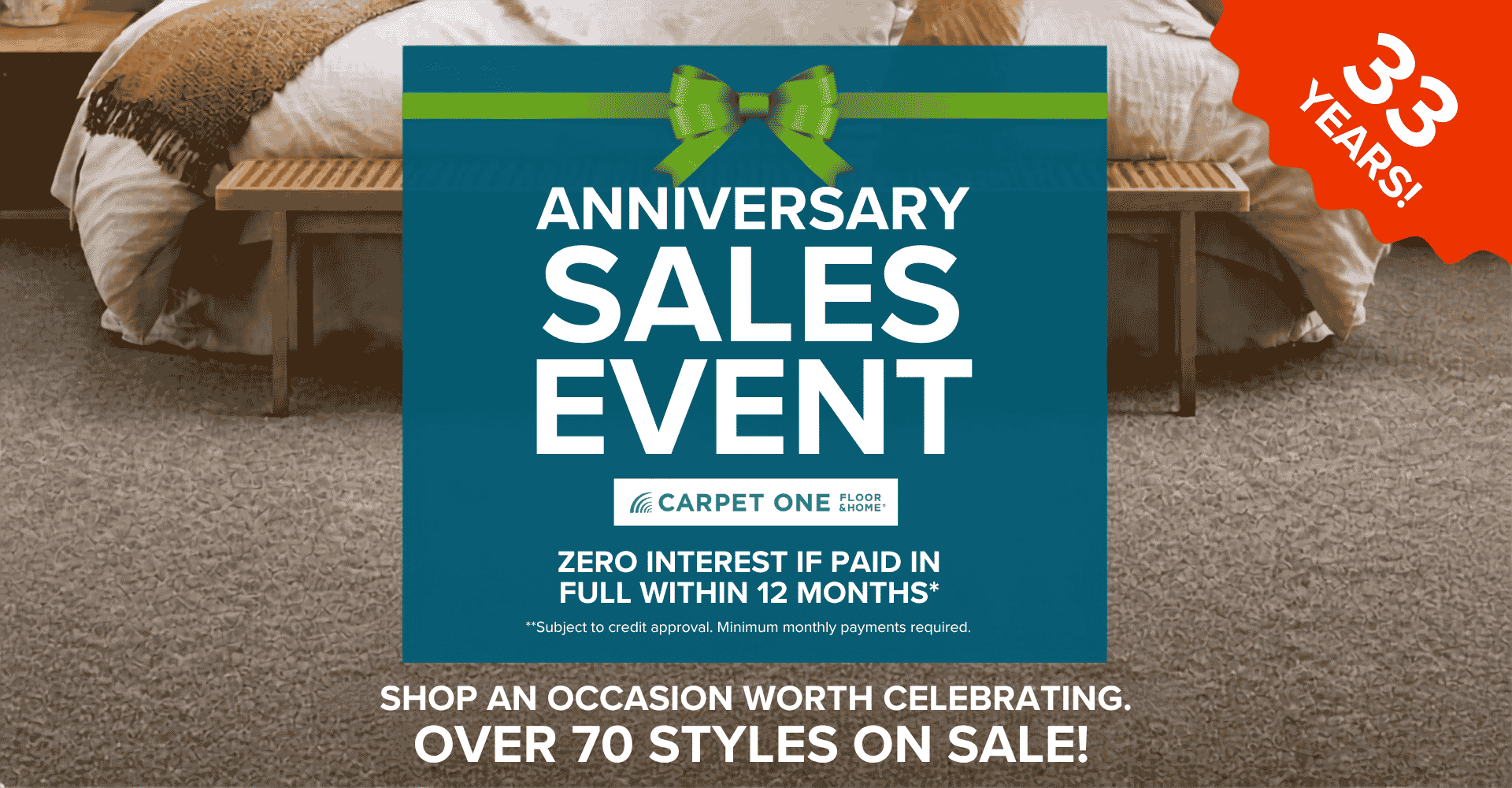 Anniversary Sales Event