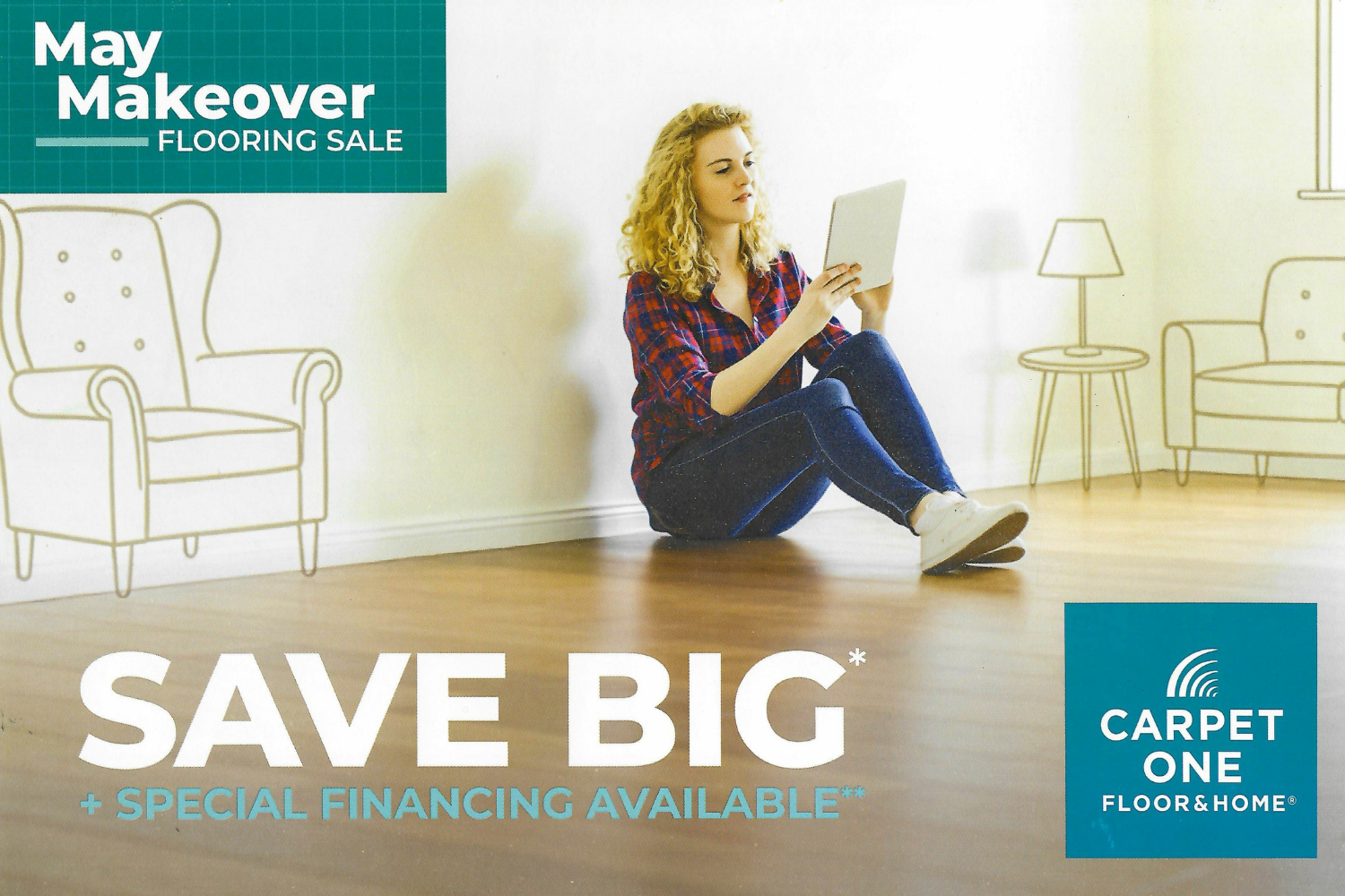 May Makeover Flooring Sale