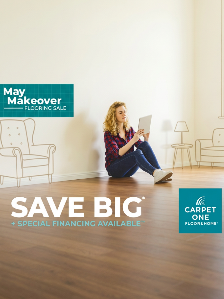 May Makeover Flooring Sale